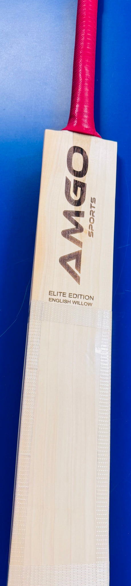 AMGO “ELITE EDITION” GRADE 1 ENGLISH WILLOW BAT - 1167 gms - Adult Short Handle