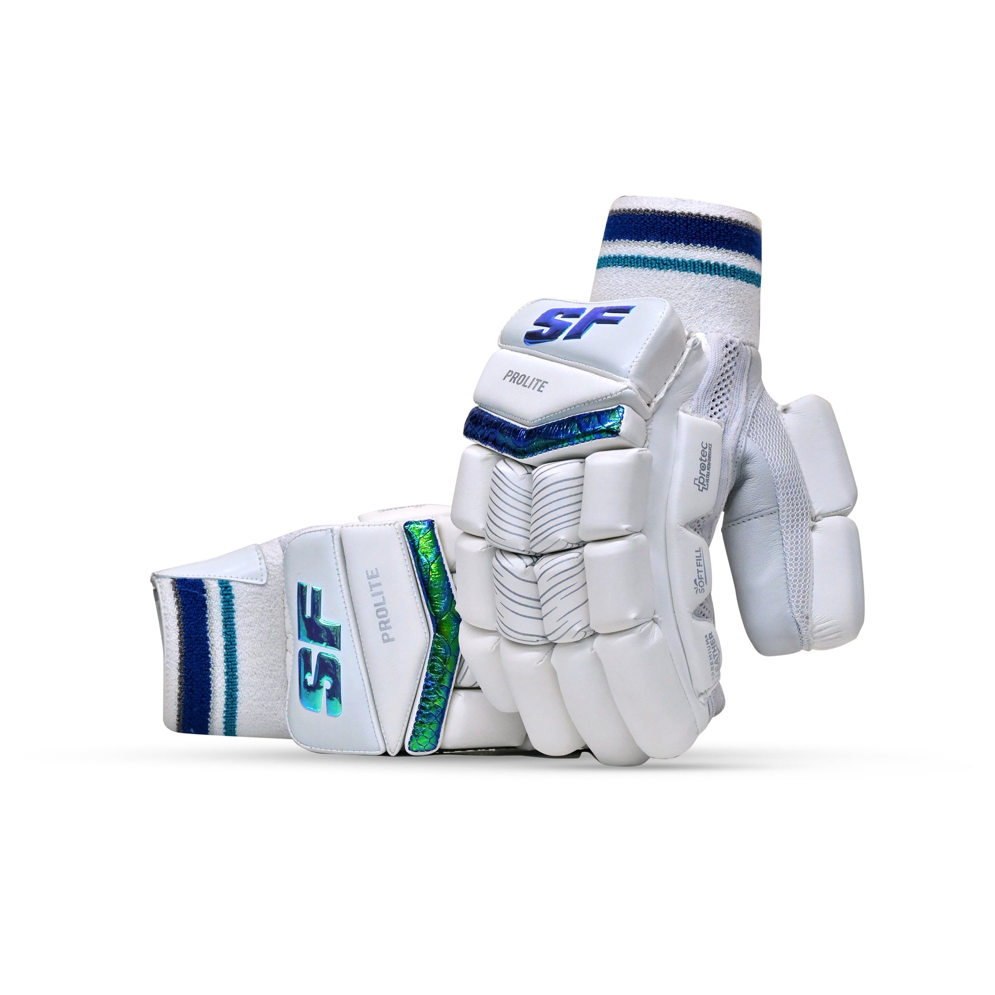 SF Prolite Batting Gloves - White