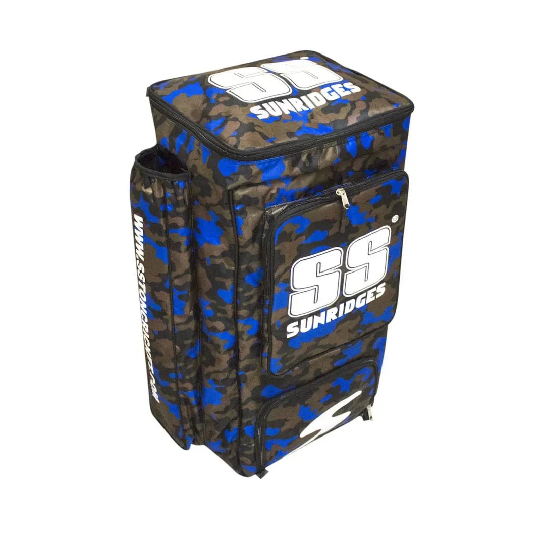 SS TON Adult Camo cricket kit bag without wheels