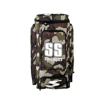 SS TON Adult Camo cricket kit bag without wheels