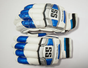 SS Limited Edition Batting Gloves - Blue White