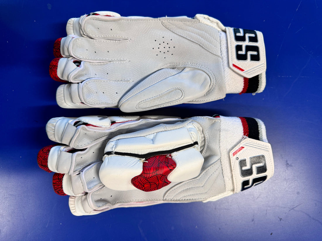 SS Millenium Pro Batting Gloves - Red White
