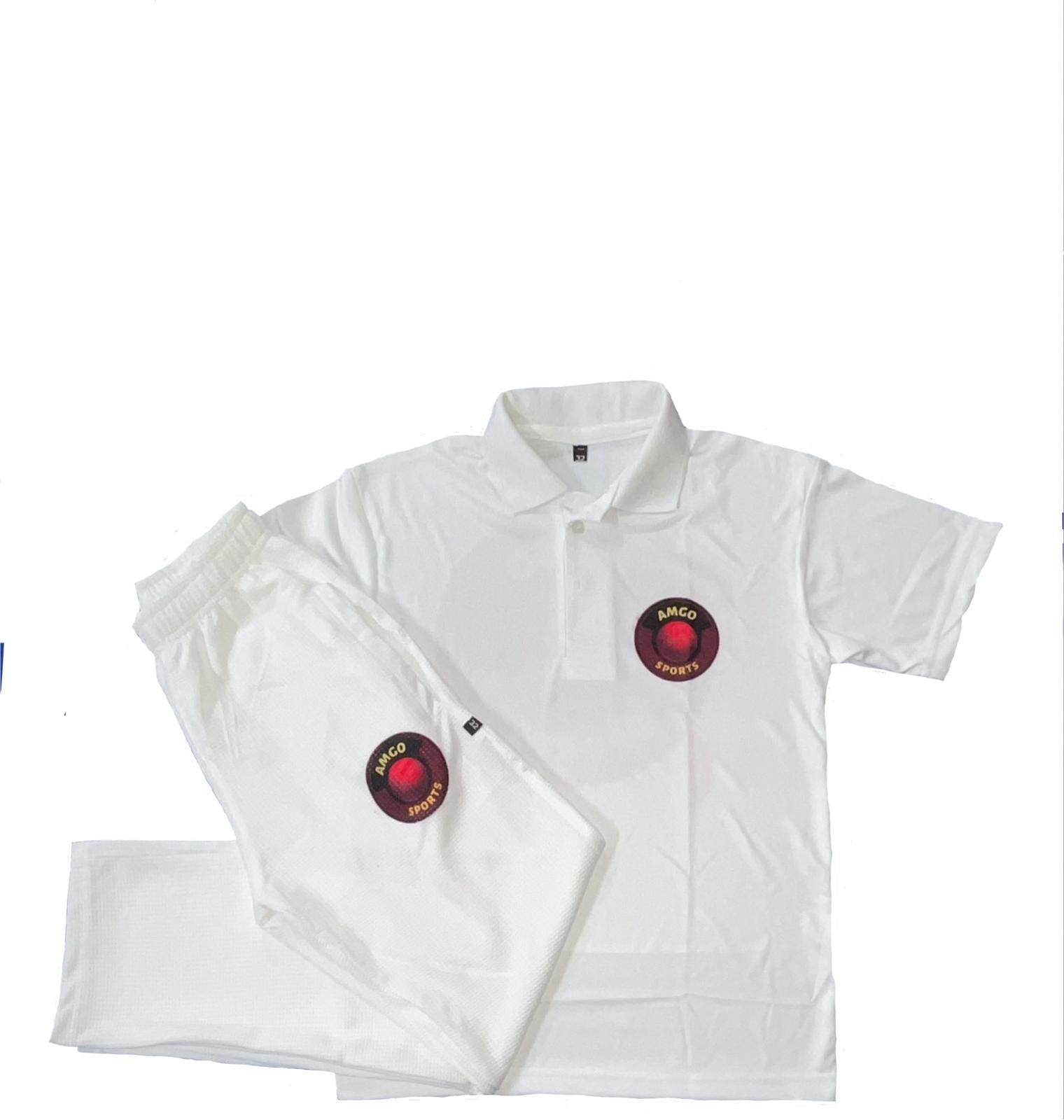 Kids Cricket White Sets