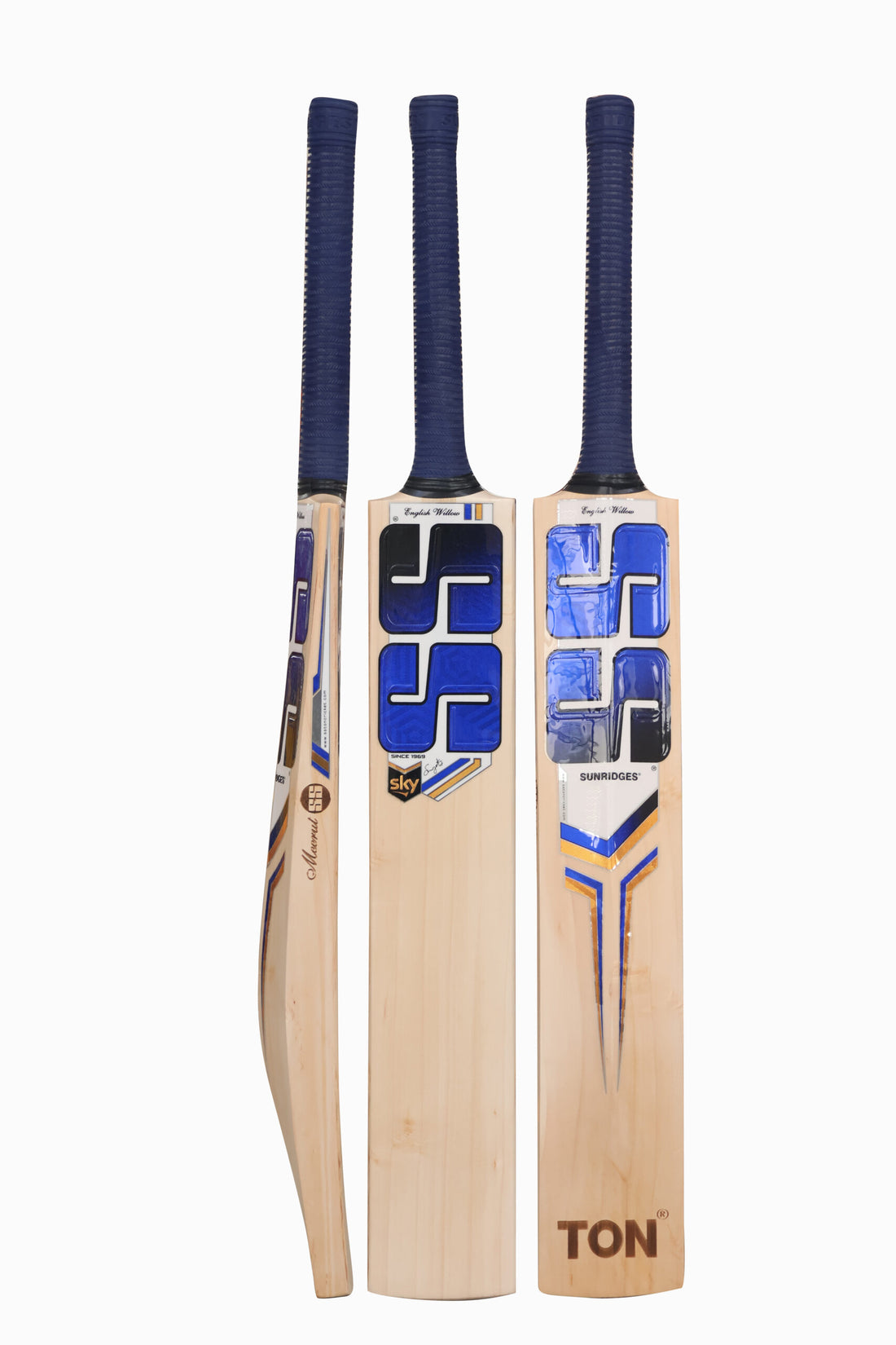 SS SKY Player English Willow Cricket Bat- JR no.6